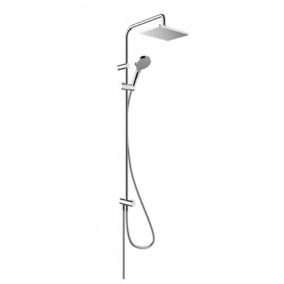 Душевая система наружного монтажа Hansgrohe Vernis Shape 230 Showerpipe Reno Ecosmart 26289000